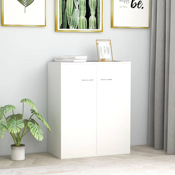 Weißes Sideboard 60x30x75 cm
