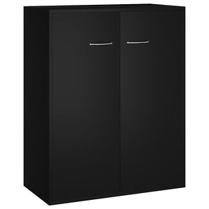 Schwarzes Sideboard 60 cm