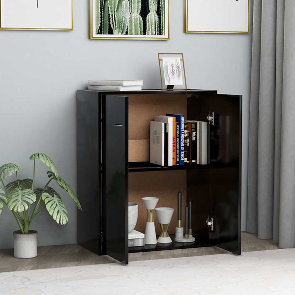 Schwarzes Sideboard 60 cm