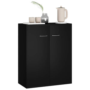 Schwarzes Sideboard 60 cm