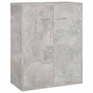 Betongraues Sideboard 60 cm