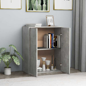 Betongraues Sideboard 60 cm