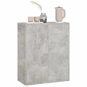 Betongraues Sideboard 60 cm