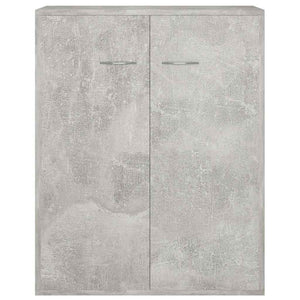 Betongraues Sideboard 60 cm