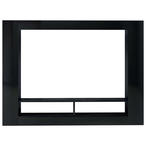 TV-Schrank Hochglanz Schwarz 152 cm