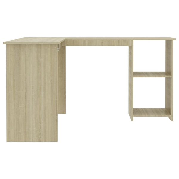 L-Form Eckschreibtisch Sonoma Eiche 120x140 cm