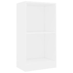 Weißes Bücherregal 40x24x75 cm