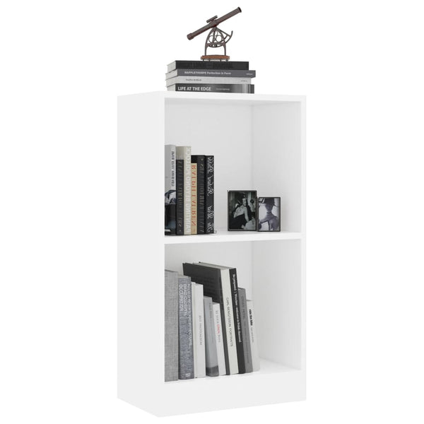 Weißes Bücherregal 40x24x75 cm