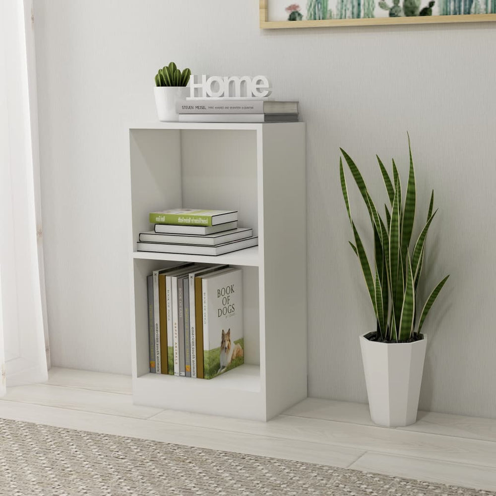 Weißes Bücherregal 40x24x75 cm