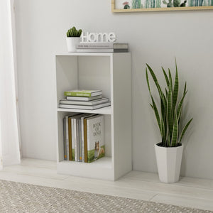 Weißes Bücherregal 40x24x75 cm