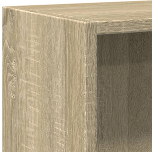 Sonoma Eiche Bücherregal, 40x24x75 cm