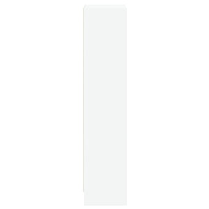 Bücherregal Weiß, 3 Fächer, 40x109 cm