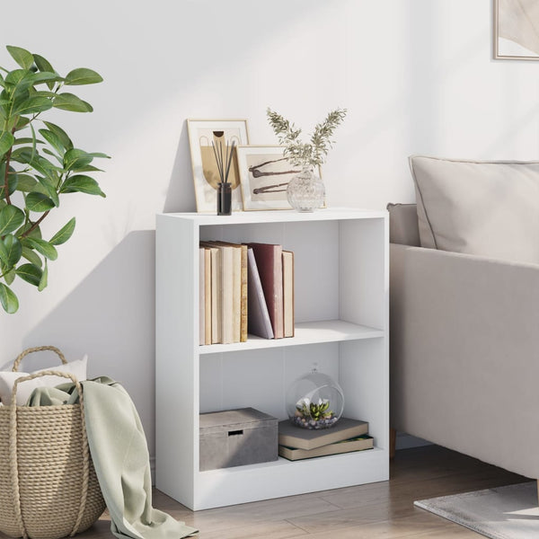 Weißes Bücherregal 60x24x76 cm