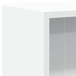 Weißes Bücherregal 60x24x76 cm