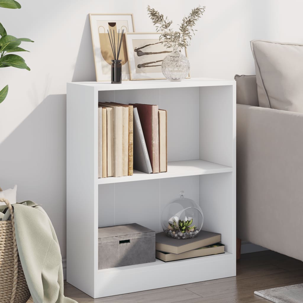 Weißes Bücherregal 60x24x76 cm