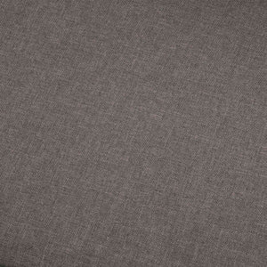 Sofa Taupe 4-Sitzer Stoff