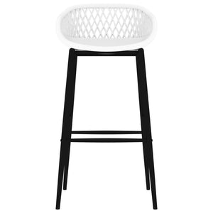 Barhocker 2 Stk. Weiß