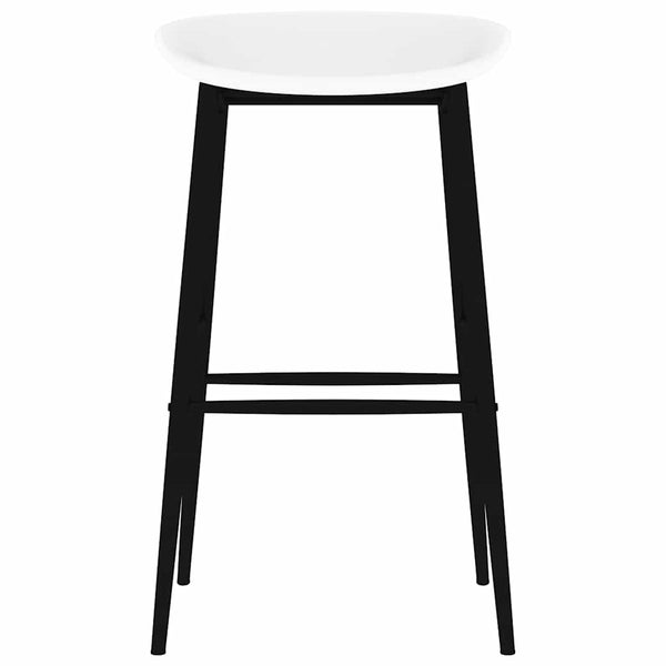 Barhocker 2 Stk. Weiß