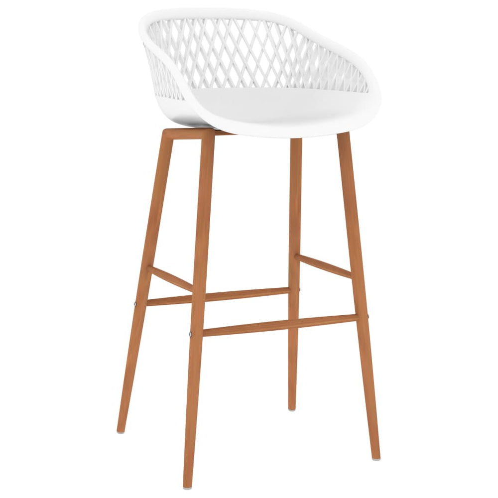 vidaXL Bar Stools 4 pcs. White