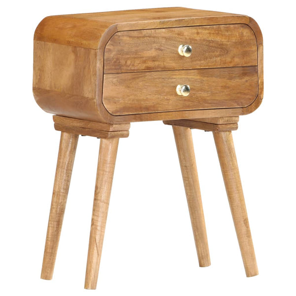 Nachttisch 43×30×58 cm Massivholz Mango
