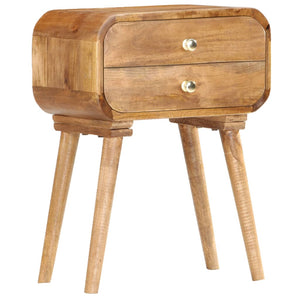 Nachttisch 43×30×58 cm Massivholz Mango