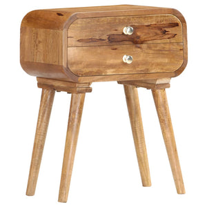Nachttisch 43×30×58 cm Massivholz Mango