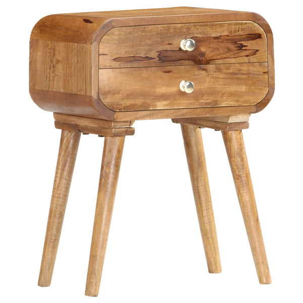 Nachttisch 43×30×58 cm Massivholz Mango
