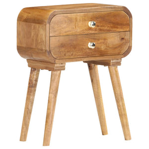 Nachttisch 43×30×58 cm Massivholz Mango