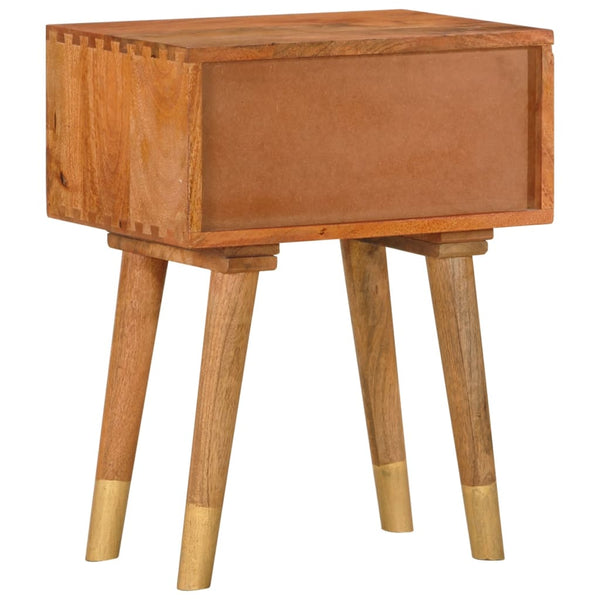 Nachttisch 43×30×58 cm Massivholz Mango