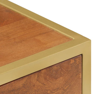 Nachttisch 40x35x50 cm Mango Massivholz