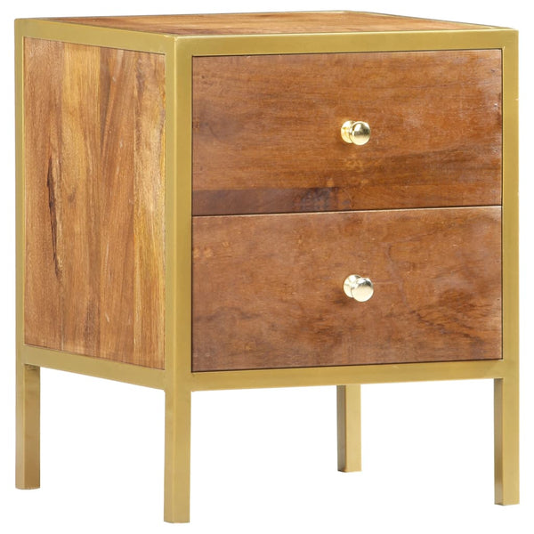 Nachttisch 40x35x50 cm Mango Massivholz