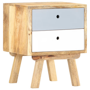 Nachttisch 40 x 35 x 50 cm Mango Massivholz