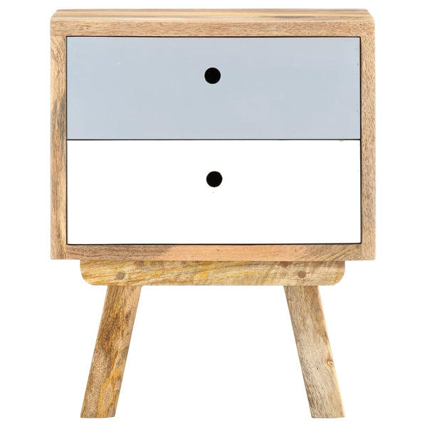 Nachttisch 40 x 35 x 50 cm Mango Massivholz