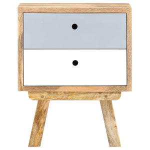 Nachttisch 40 x 35 x 50 cm Mango Massivholz
