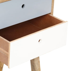 Nachttisch 40 x 35 x 50 cm Mango Massivholz