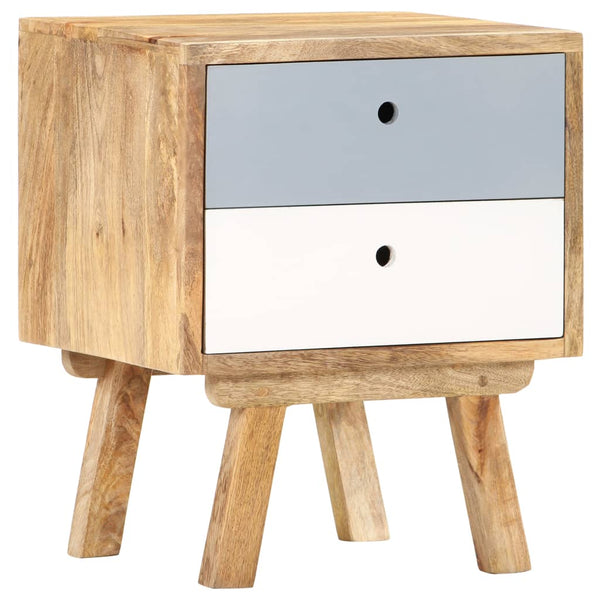 Nachttisch 40 x 35 x 50 cm Mango Massivholz