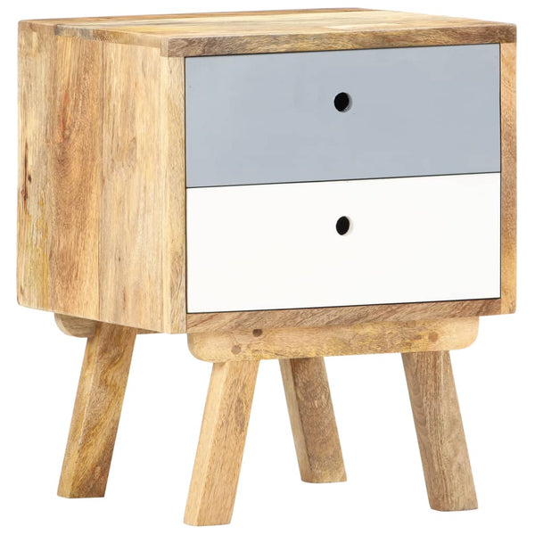 Nachttisch 40 x 35 x 50 cm Mango Massivholz