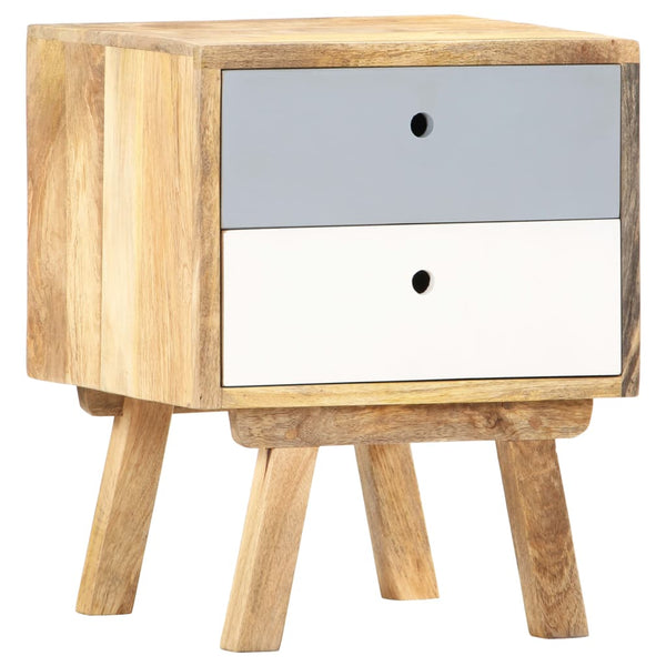 Nachttisch 40 x 35 x 50 cm Mango Massivholz