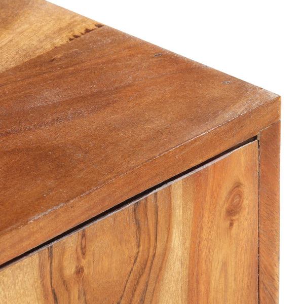 TV-Schrank 140×30×50 cm Massivholz Akazie