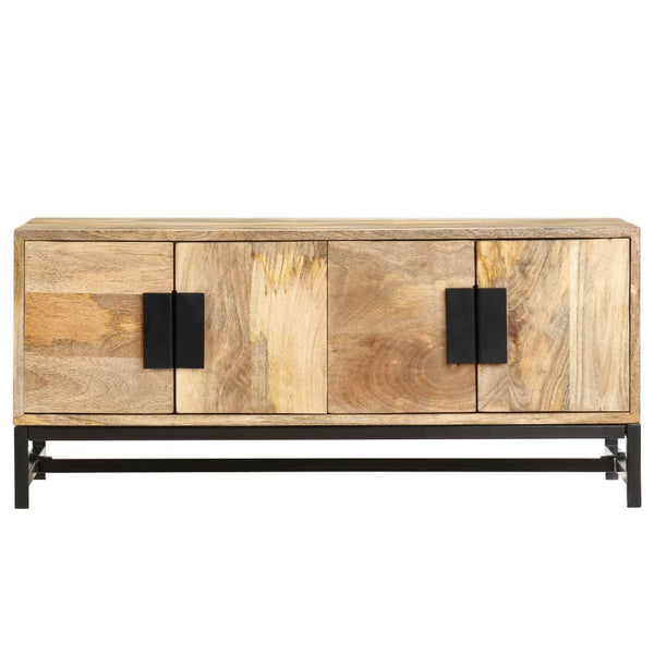 Couchtisch 90 x 55 x 40 cm Massivholz Mango