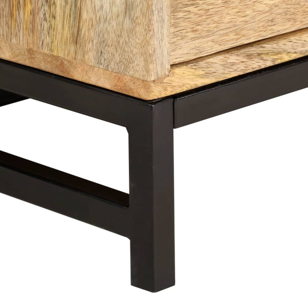 Couchtisch 90 x 55 x 40 cm Massivholz Mango