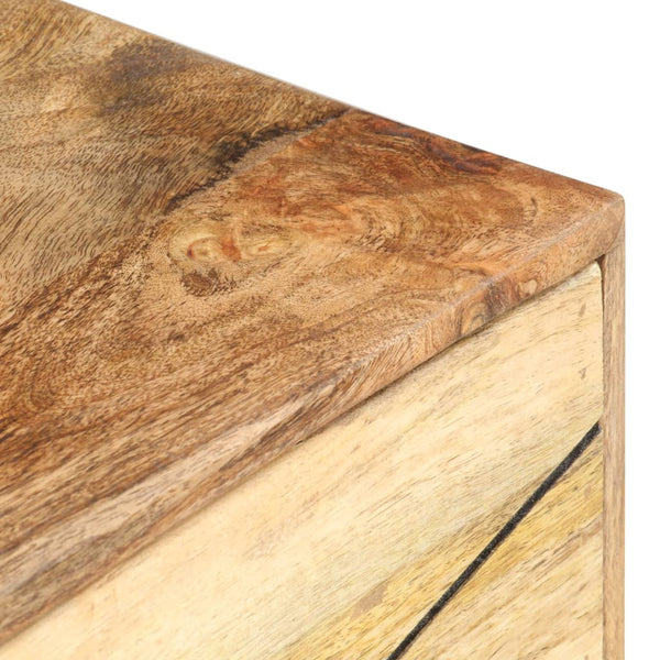 Nachttisch 40x30x50 cm Massivholz Mango