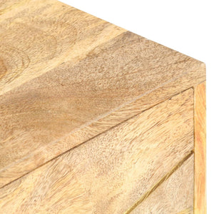 Nachttisch 40 x 30 x 50 cm Mangoholz Massiv