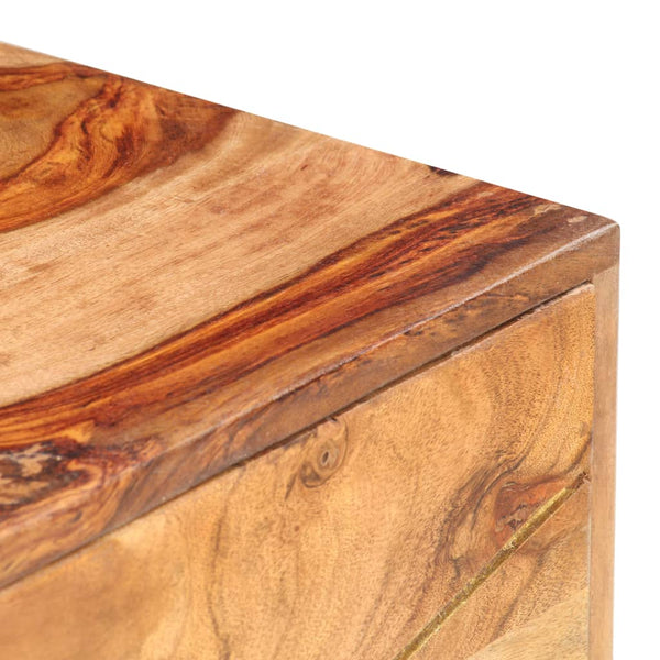 Nachttisch 40x30x50 cm Massivholz Akazie Mango