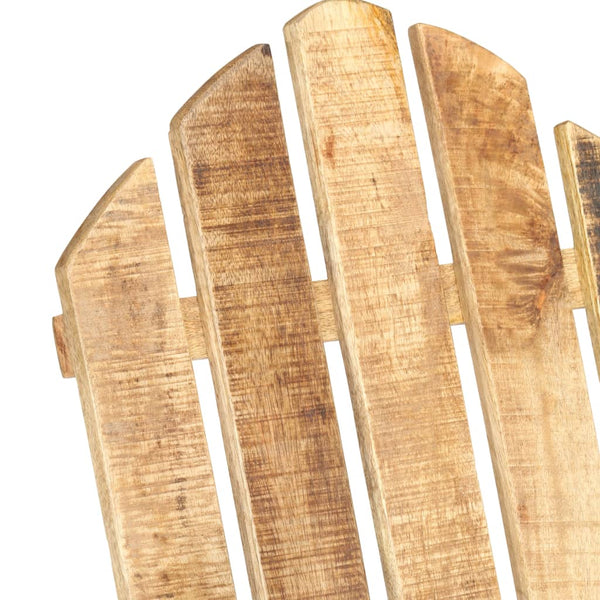 Garten-Schaukelstuhl Massivholz Mango