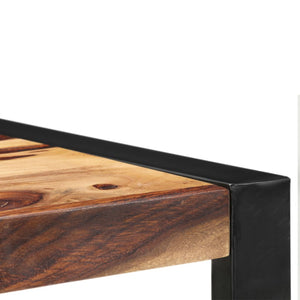 Bartisch 60 x 60 x 110 cm Massivholz Akazie