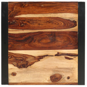 Bartisch 60 x 60 x 110 cm Massivholz Akazie