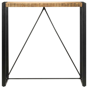vidaXL Table de bar 110 x 60 x 110 cm en manguier massif