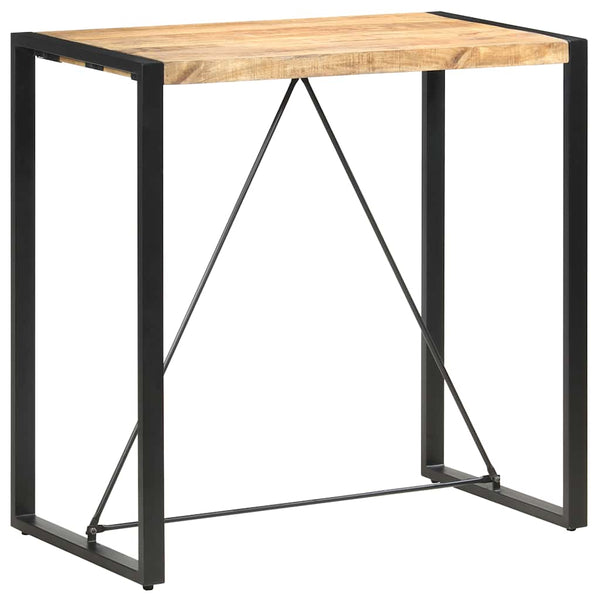 vidaXL Table de bar 110 x 60 x 110 cm en manguier massif