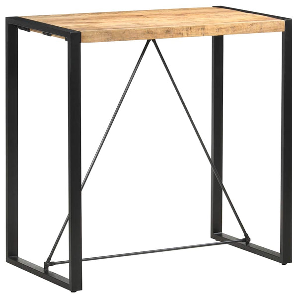 Bartisch 110 x 60 x 110 cm Massivholz Mango